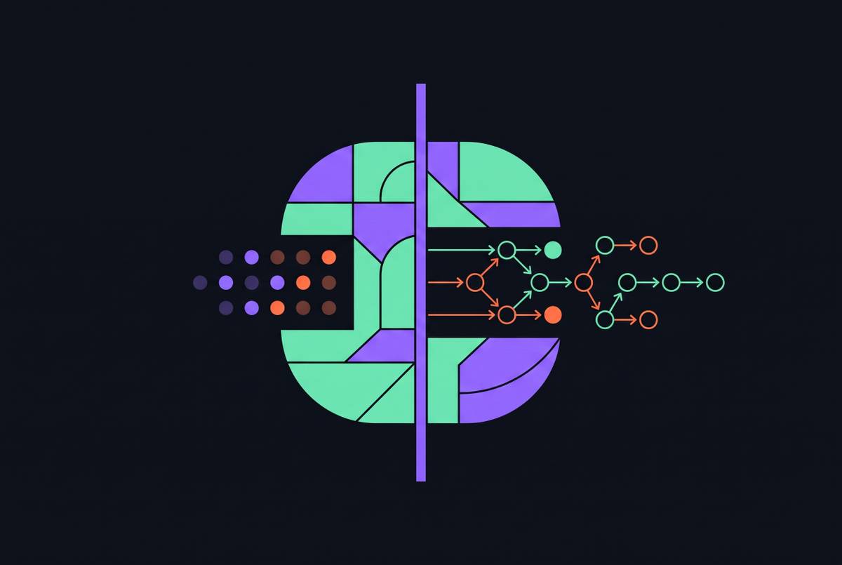 Cover illustration for “Knowledge Cutoff Limitations and Real-Time Retrieval Solutions”