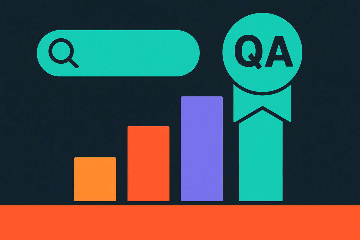 Cover illustration for “Search APIs ranked by SimpleQA benchmark accuracy”