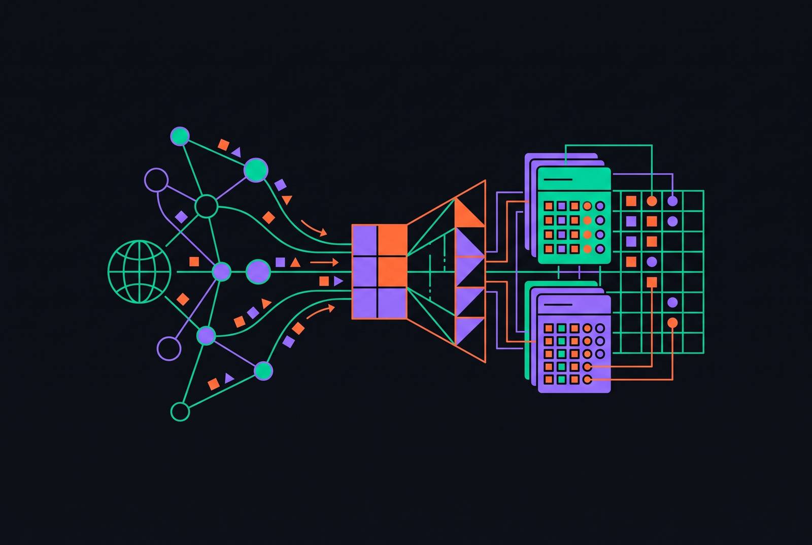 Cover illustration for “Structured Data Extraction From Live Web Sources”