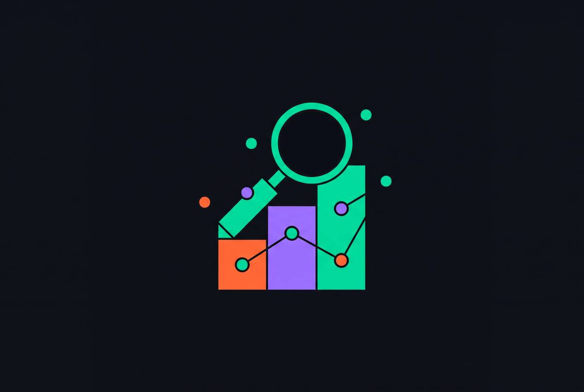Cover illustration for “Domain-Specific Benchmark Leaderboards for AI Search”