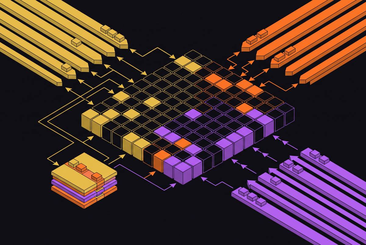 Cover illustration for “vLLM PagedAttention Memory Allocation Under Concurrent Load”