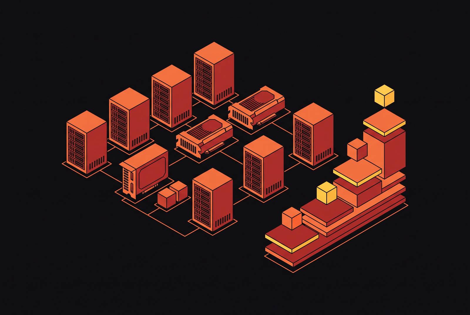 Cover illustration for “MLPerf Training Benchmarks as Infrastructure Scaling Indicators”