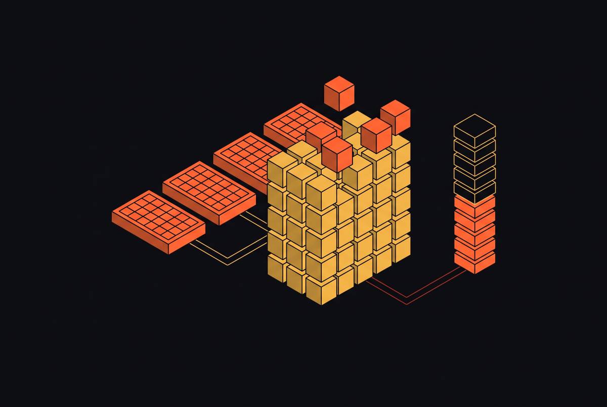 Cover illustration for “KV Cache Eviction Policies and GPU Utilization Tradeoffs”