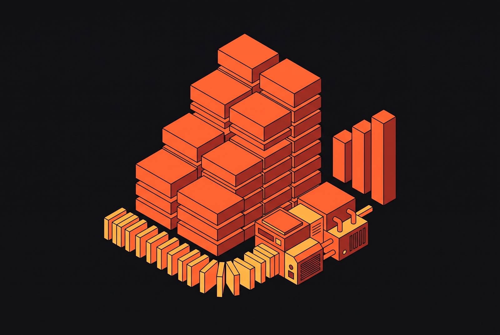 Cover illustration for “KV Cache Storage Cost in Long-Context Serving”