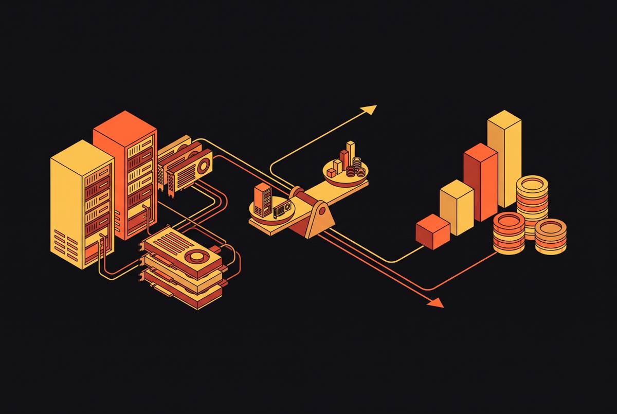 Cover illustration for “Infrastructure Investment Decisions in Pre-Revenue AI Companies”