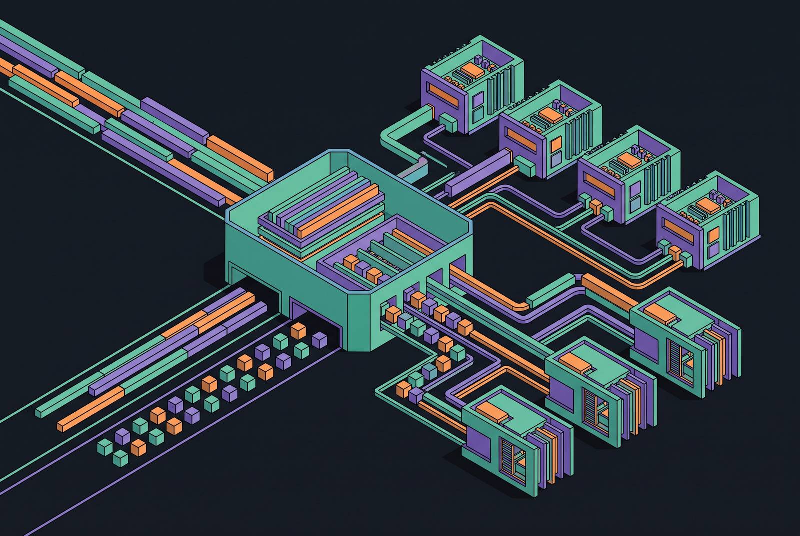 Cover illustration for “Scheduler Design for Long-Context and Short-Context Mixed Traffic”