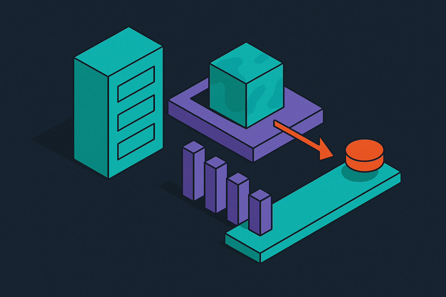 Cover illustration for “Chunked Prefill and Its Effect on Time to First Token”