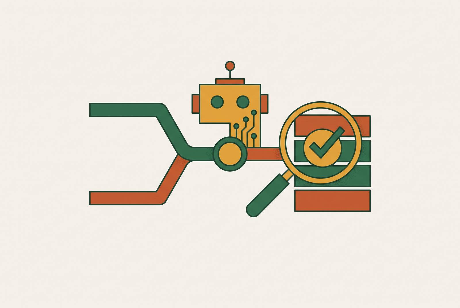 Cover illustration for “Code Review Standards for AI-Assisted Pull Requests”