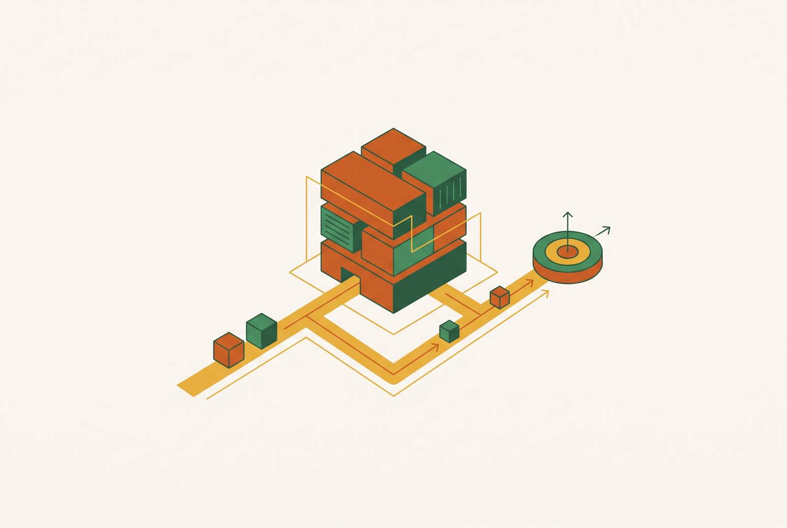 Cover illustration for “Software Deployment Strategies for Early Production Environments”