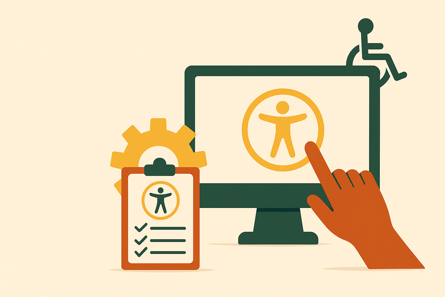 Cover illustration for “Accessibility Standards in Early-Stage Product Development”