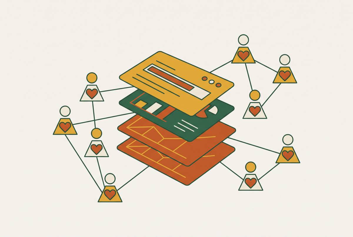 Cover illustration for “Donor Management Software Options for Bootstrapped Nonprofits”