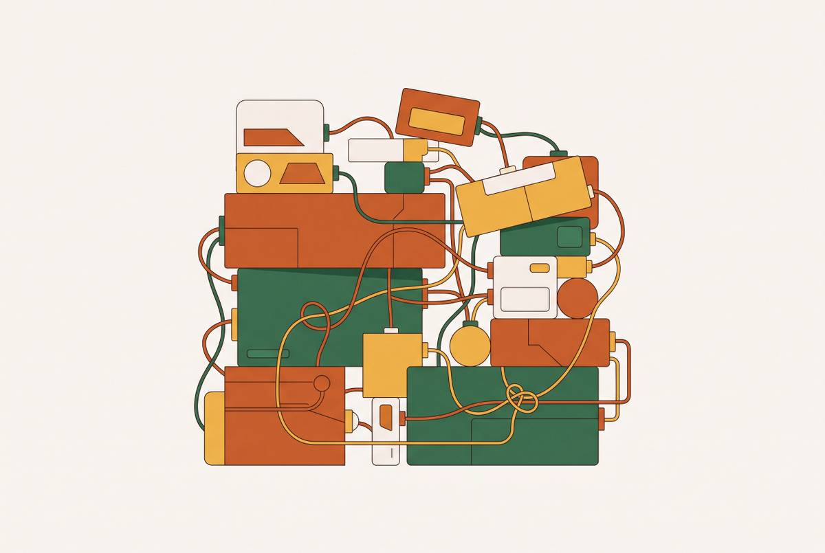 Cover illustration for “Technical Debt in Acquired or Inherited Codebases”