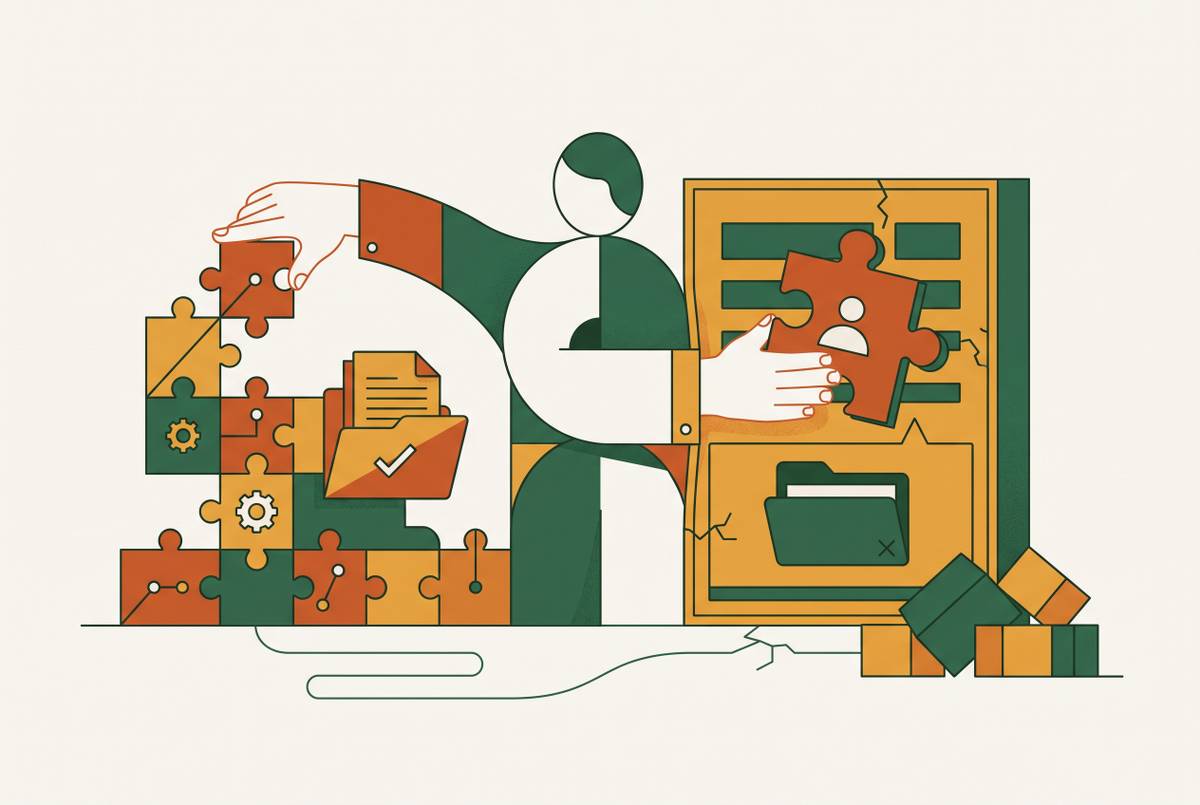 Cover illustration for “Custom Software vs Off-the-Shelf Platforms for Nonprofit Case Management”