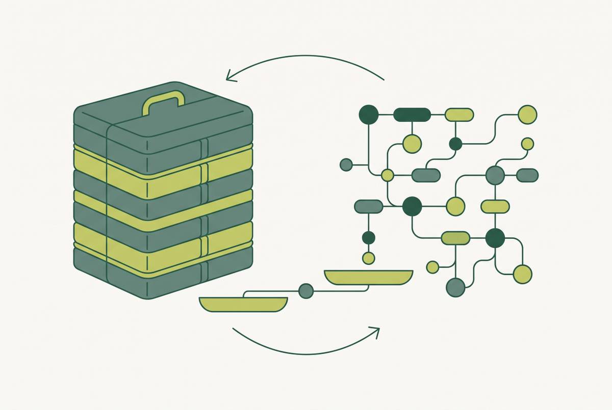 Cover illustration for “Evaluating Off-the-Shelf CRMs Against Custom Data Models”