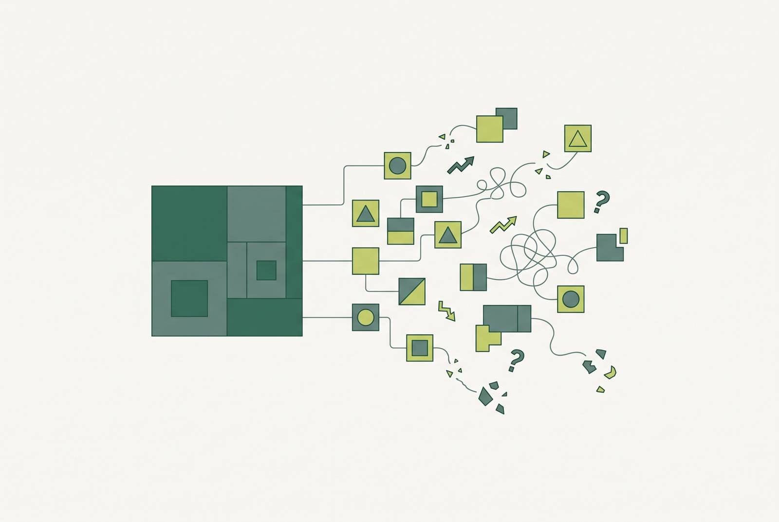 Cover illustration for “The Hidden Costs of Leaving a Monolith for Microservices”