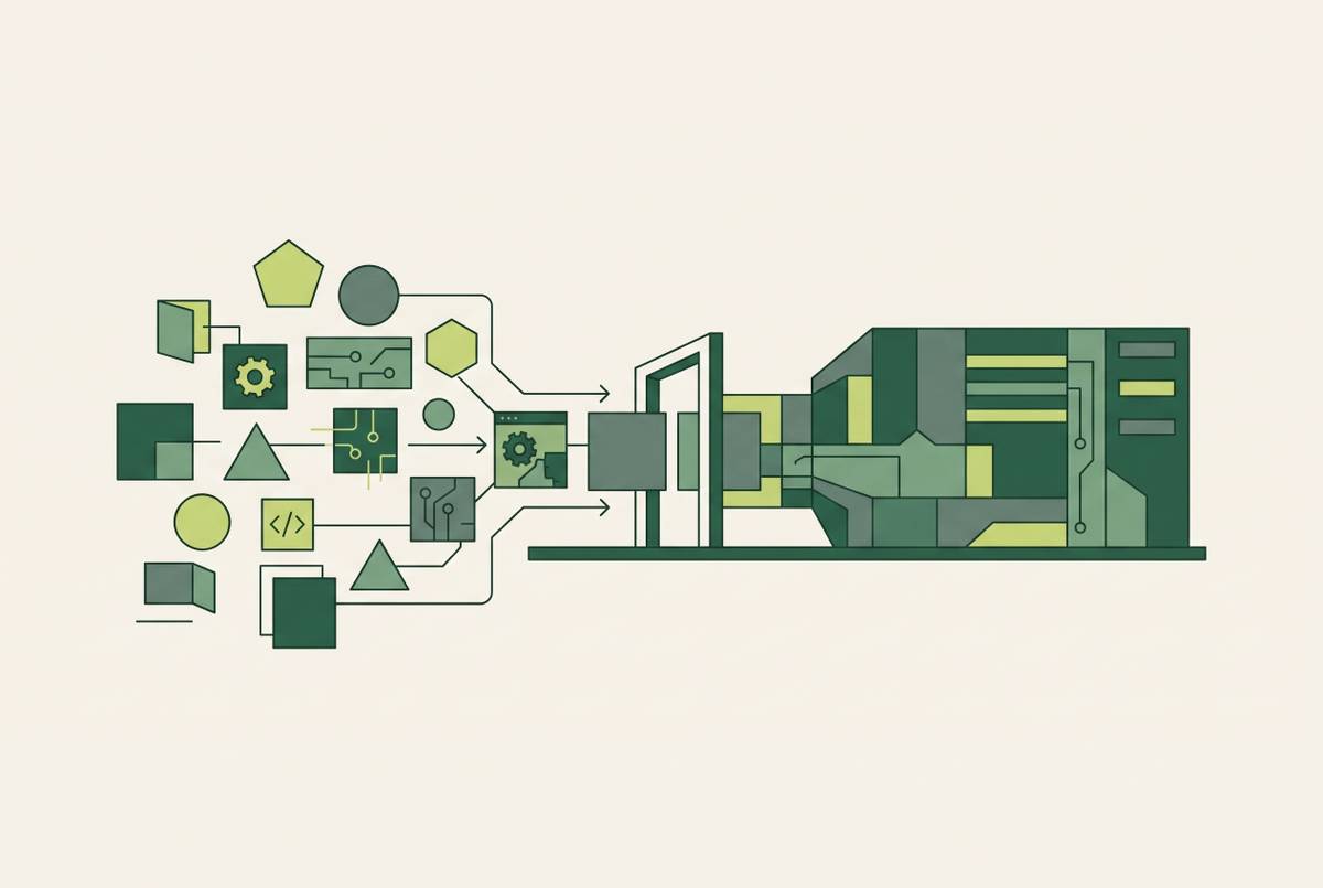 Cover illustration for “Offshore and Freelancer-Built Codebases at the Production Threshold”