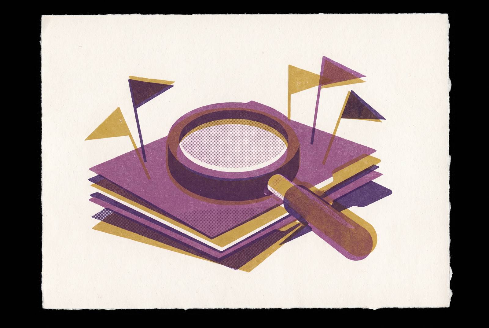 Cover illustration for “Portfolio Red Flags in Agency and Studio Case Studies”
