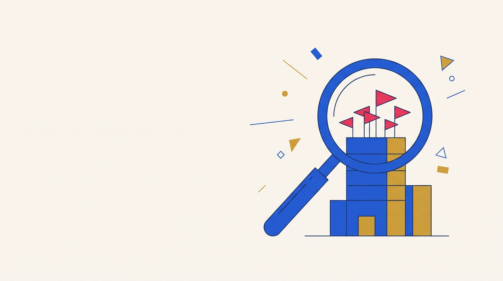Cover illustration for “Red Flags When Evaluating a Startup Marketing Agency”