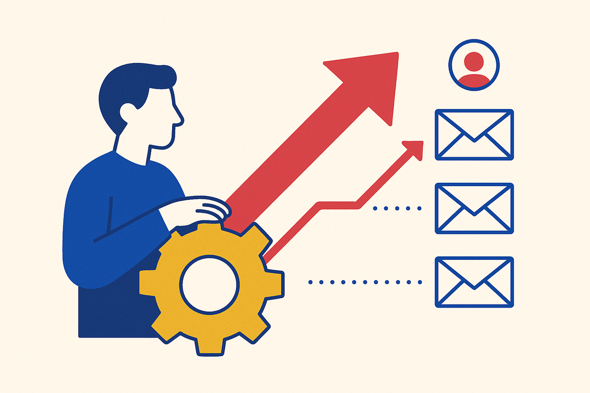 Cover illustration for “Building an Outbound Lead Gen Process for B2B Startups”