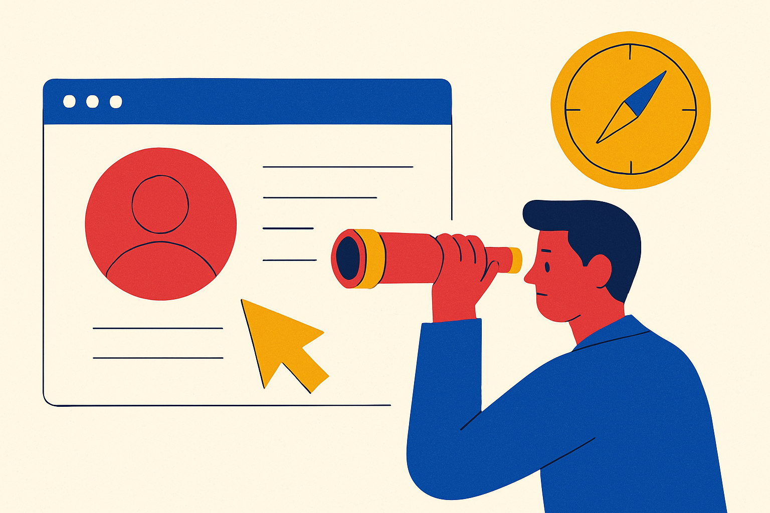 Cover illustration for “LinkedIn Sales Navigator for Startup Prospecting”