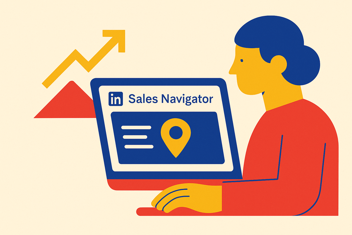 Cover illustration for “LinkedIn Sales Navigator for Startup Sales Teams”