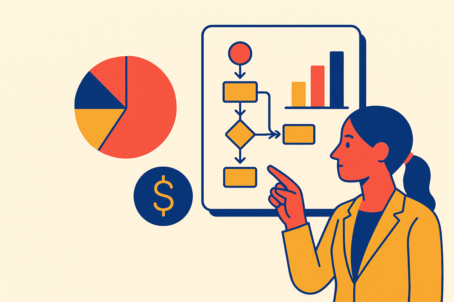 Cover illustration for “Marketing Attribution Models for Investor Reporting”
