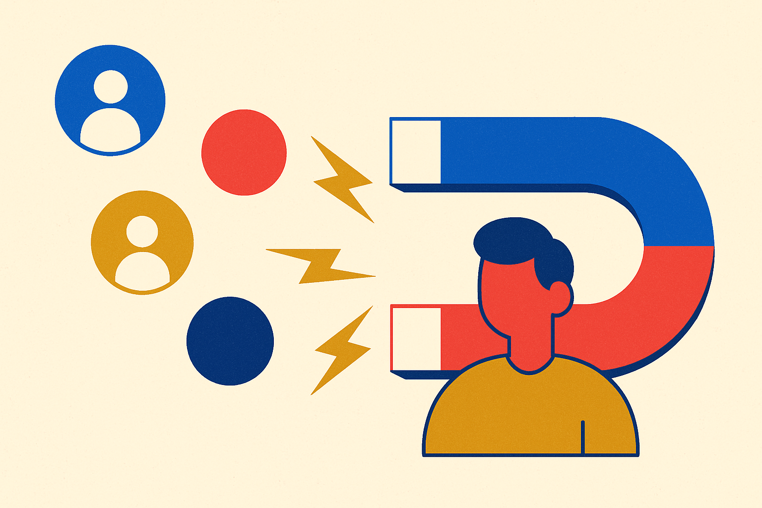 Cover illustration for “Best B2B Lead Generation Tools for Startups”
