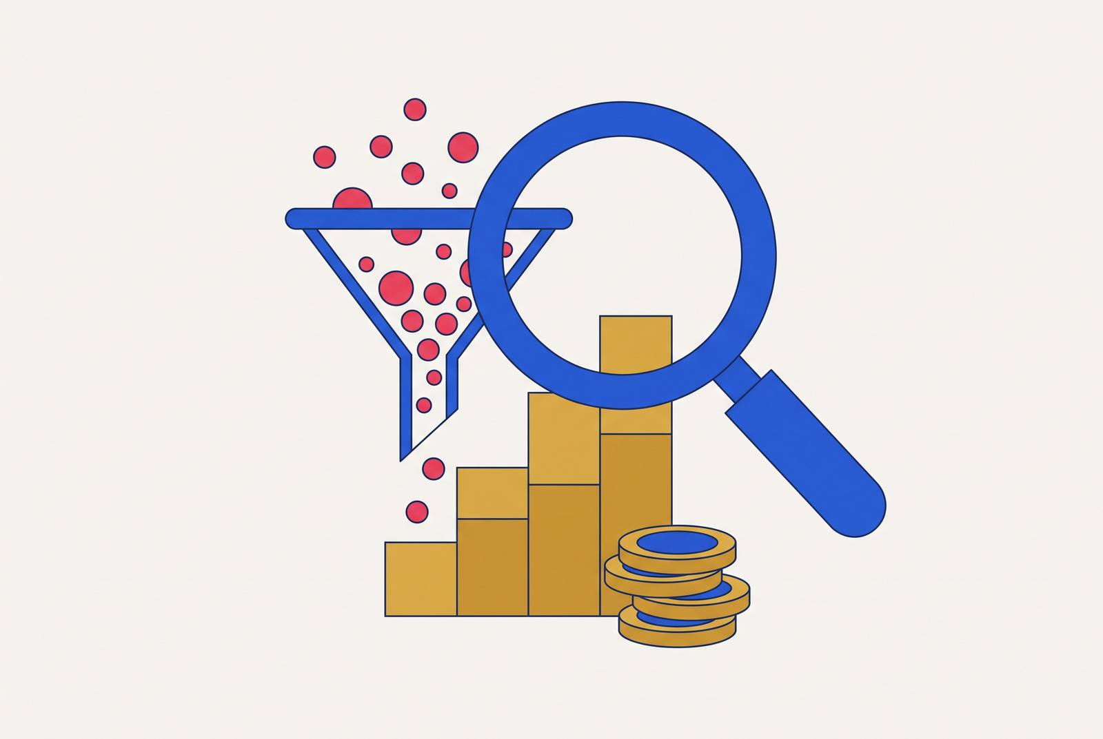Cover illustration for “How to Calculate Customer Acquisition Cost for Investors”