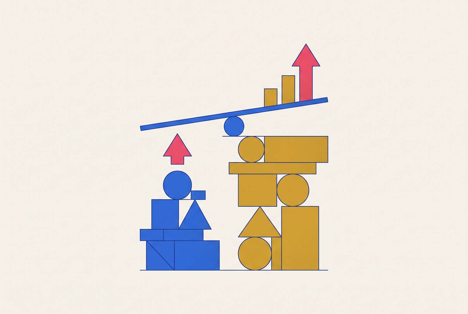 Cover illustration for “LTV to CAC Ratio Benchmarks for SaaS Startups”