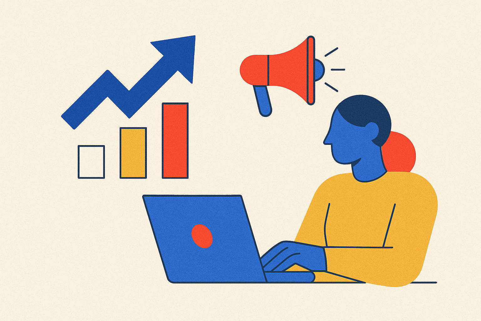 Cover illustration for “Performance Marketing Agencies for B2B Startups”