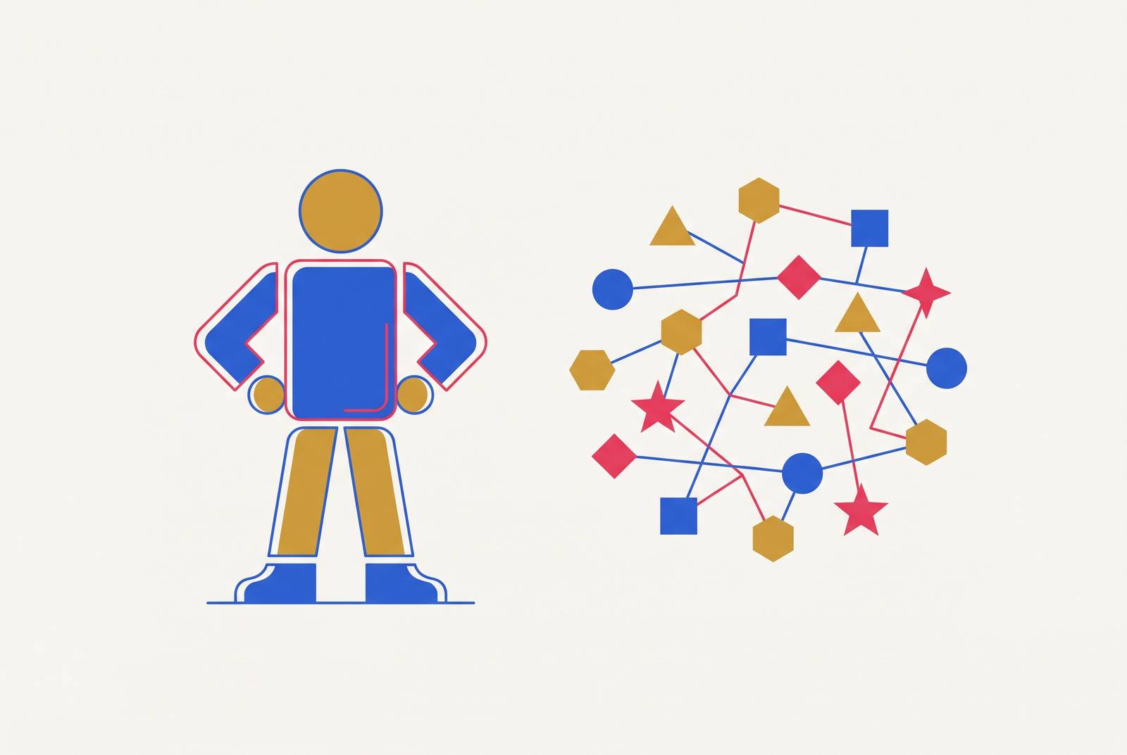 Cover illustration for “First Marketing Hire Versus Outsourcing Everything”