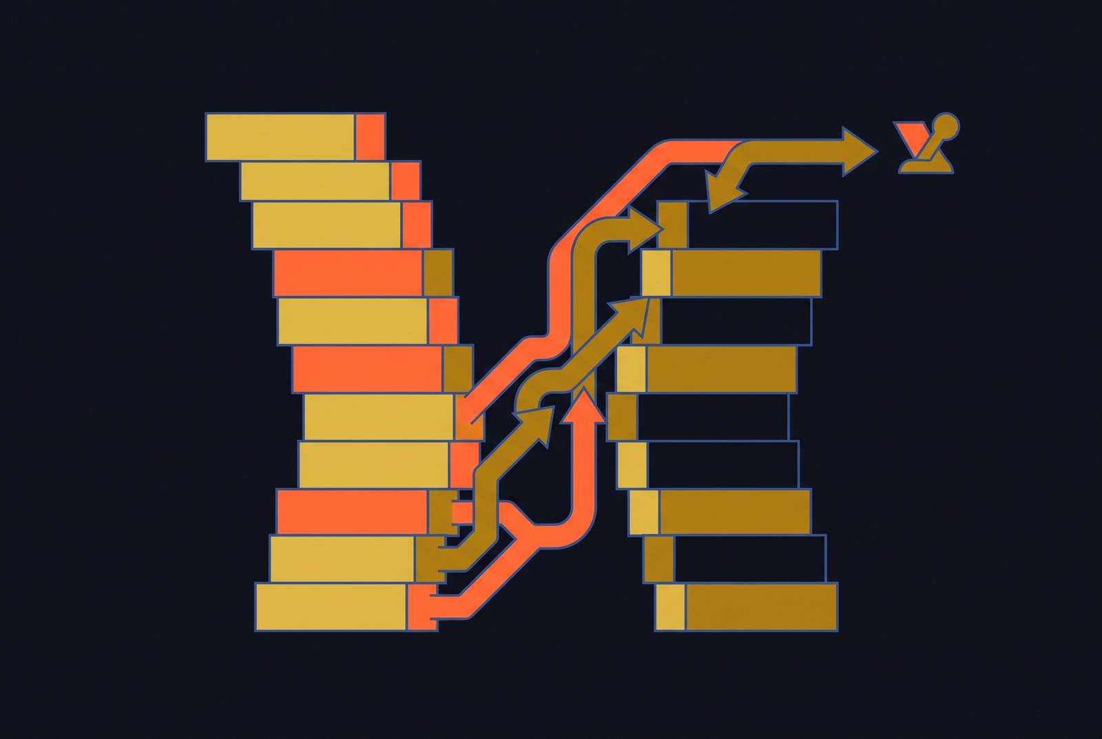 Cover illustration for “How a peer-to-peer betting exchange prices a market: order books, liquidity, and where the vig actually goes”