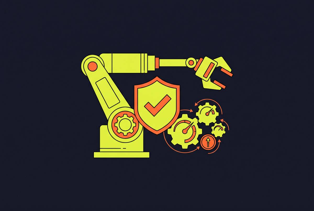 Cover illustration for “Safety Revalidation Costs After Robot Reprogramming”