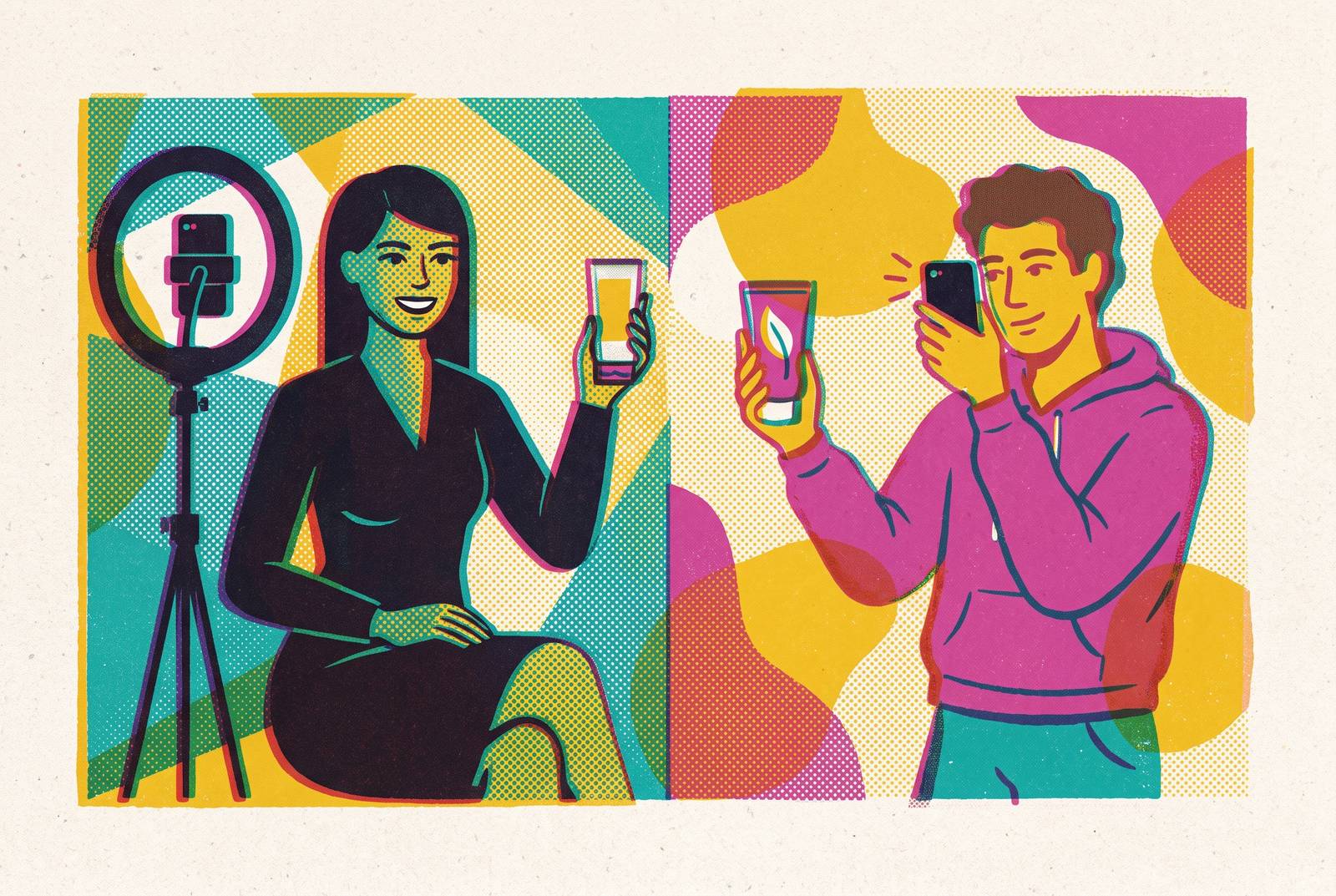 Cover illustration for “Paid UGC Creator vs Organic Customer Content”
