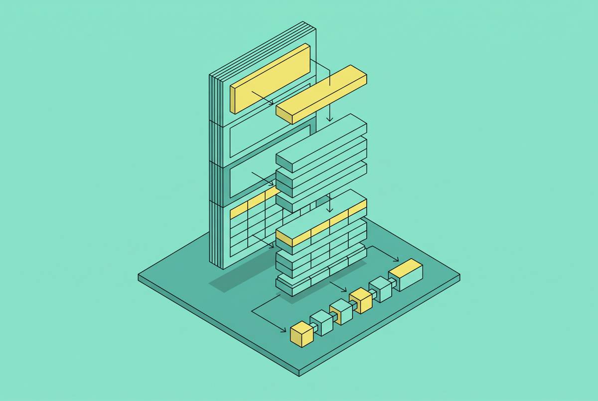 Cover illustration for “Chunking is where most RAG pipelines quietly lose, and document structure should drive the splits”