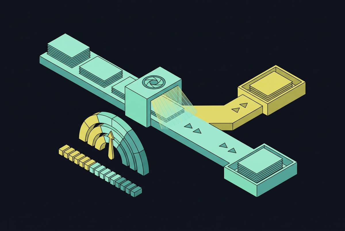 Cover illustration for “OCR Confidence Scores as a Triage Signal in Production”