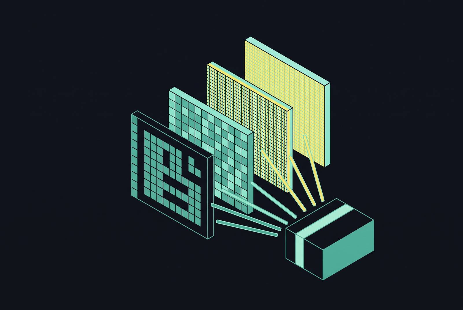 Cover illustration for “Document Image Resolution Thresholds for Reliable OCR”