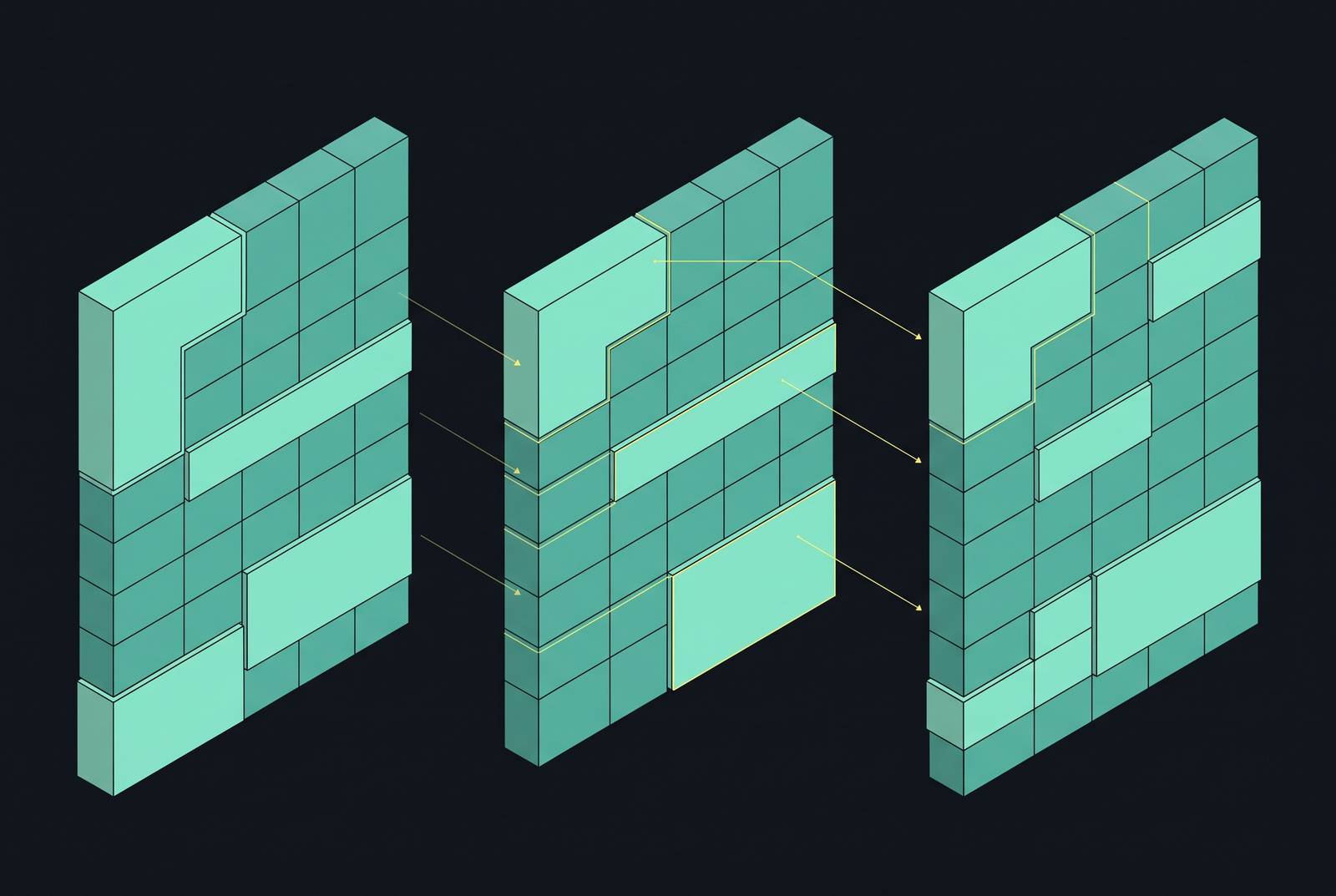 Cover illustration for “Table Structure Recognition Models Compared on Spanning Cells”