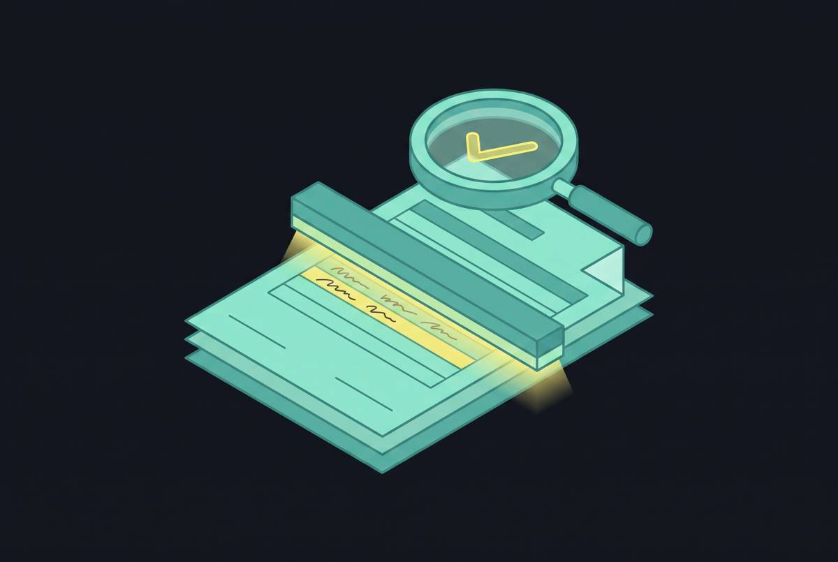 Cover illustration for “Handwritten Text Recognition Accuracy in Scanned Forms”