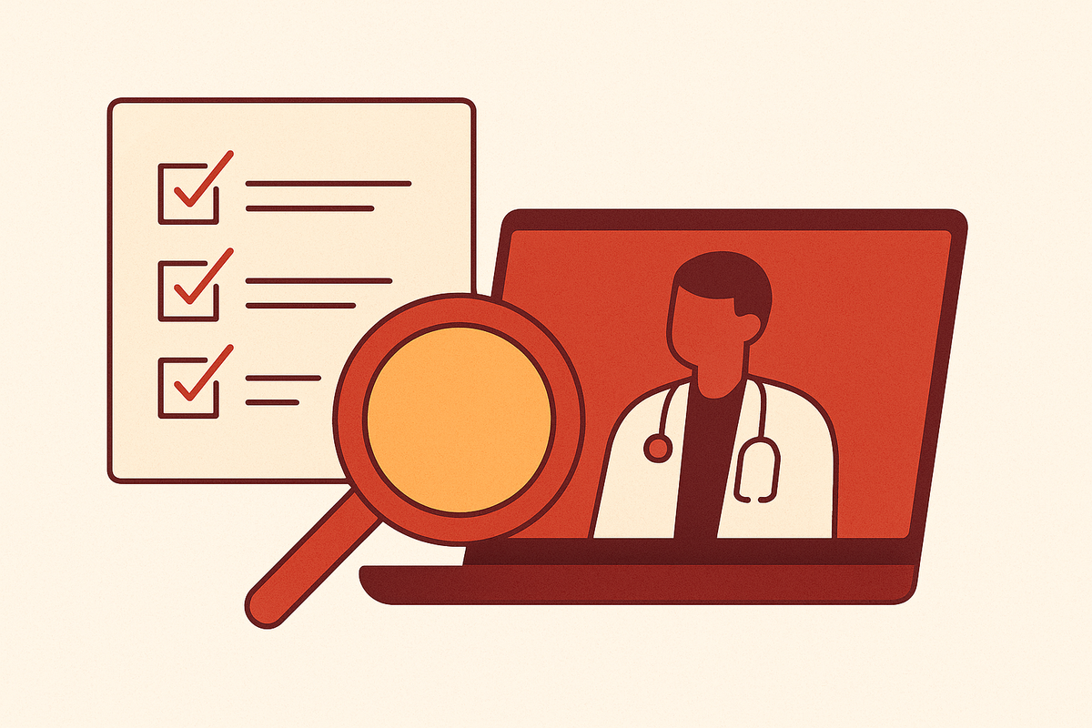 Cover illustration for “Telehealth Platform Selection Criteria for Health Systems”