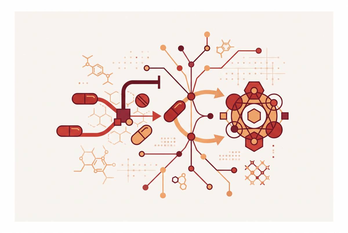 Cover illustration for “Computational Drug Repurposing Methodology and Case Studies”