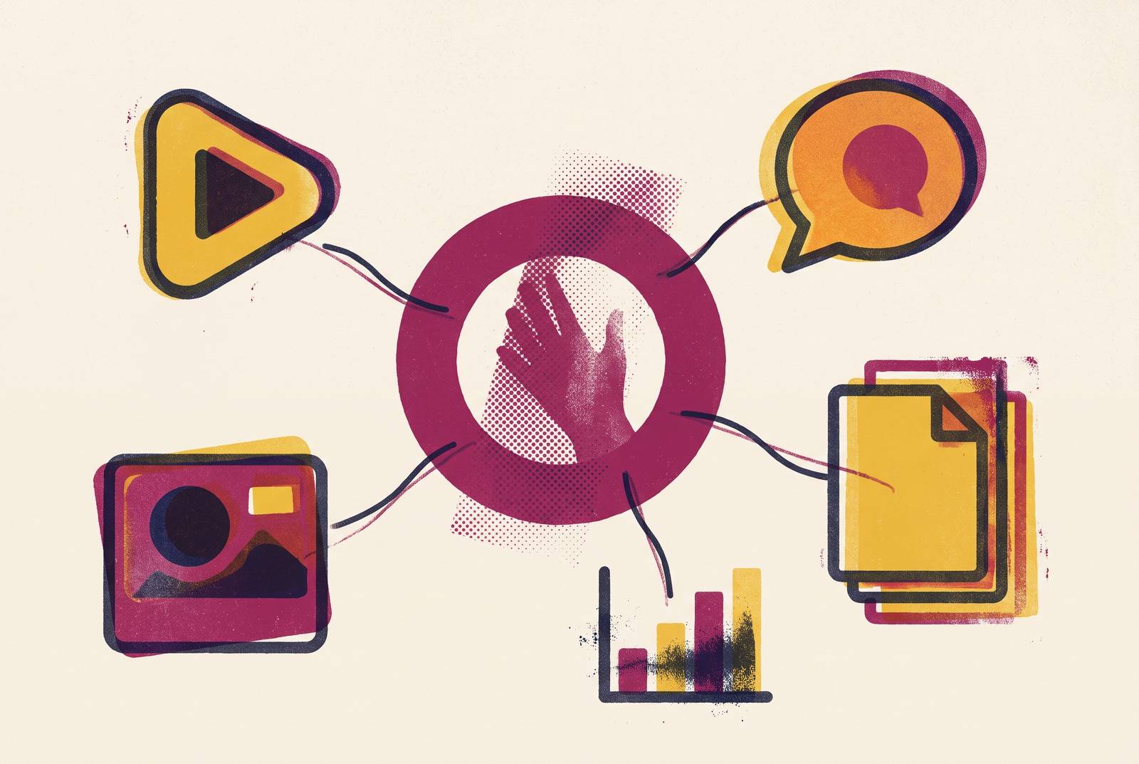 Cover illustration for “Managing Multiple Creator Deliverables Across a Single Campaign”