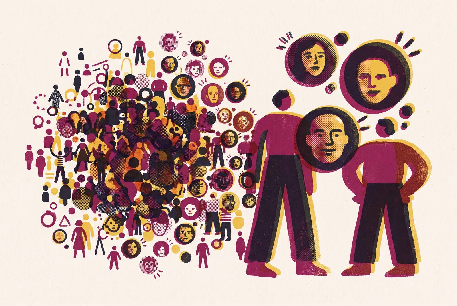 Cover illustration for “Briefing Nano and Micro Influencers Versus Macro Creators”