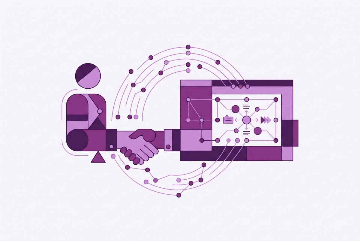 Cover illustration for “HCP engagement after the rep: what field teams and digital channels each still do better”
