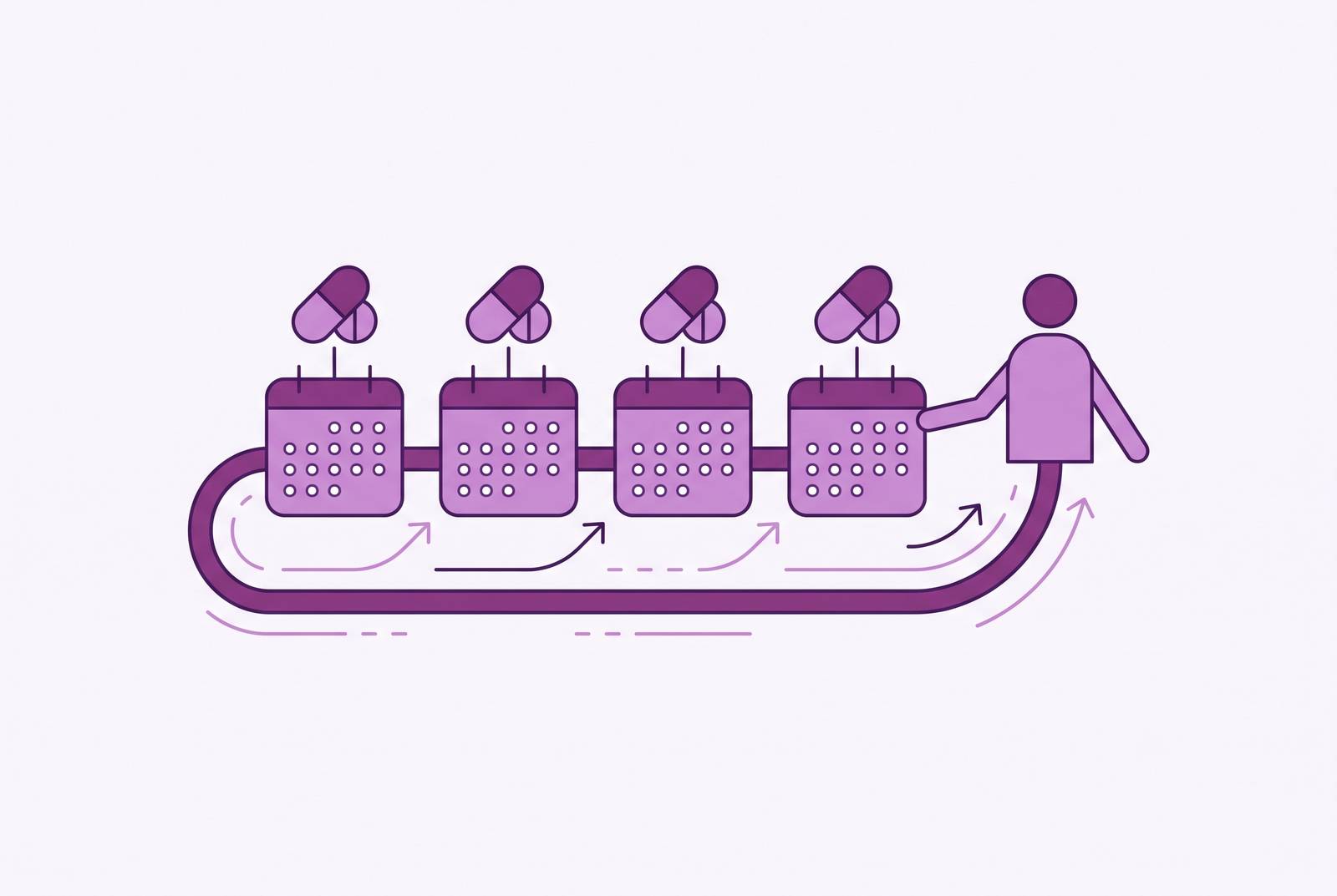 Cover illustration for “Patient Support Program Design for Adherence in Chronic Disease”
