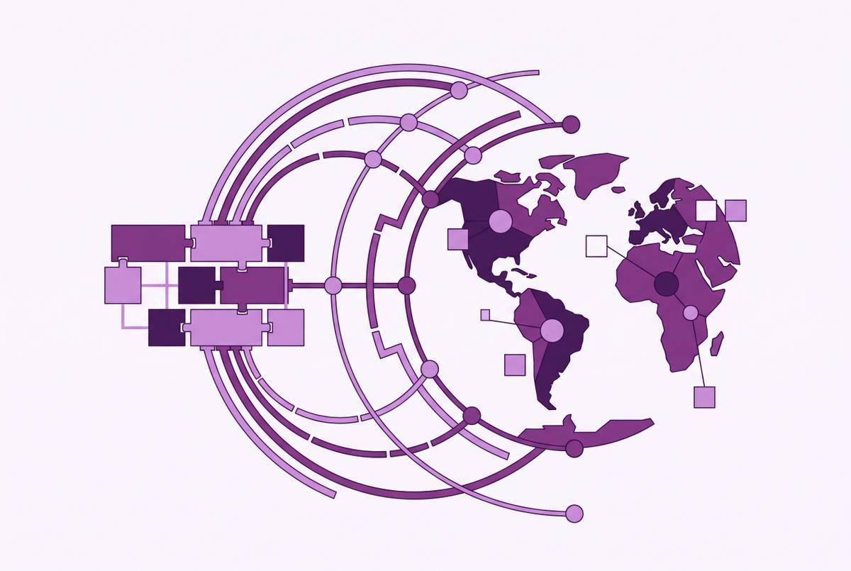 Cover illustration for “Global Modular Content Frameworks in Multinational Drug Launches”