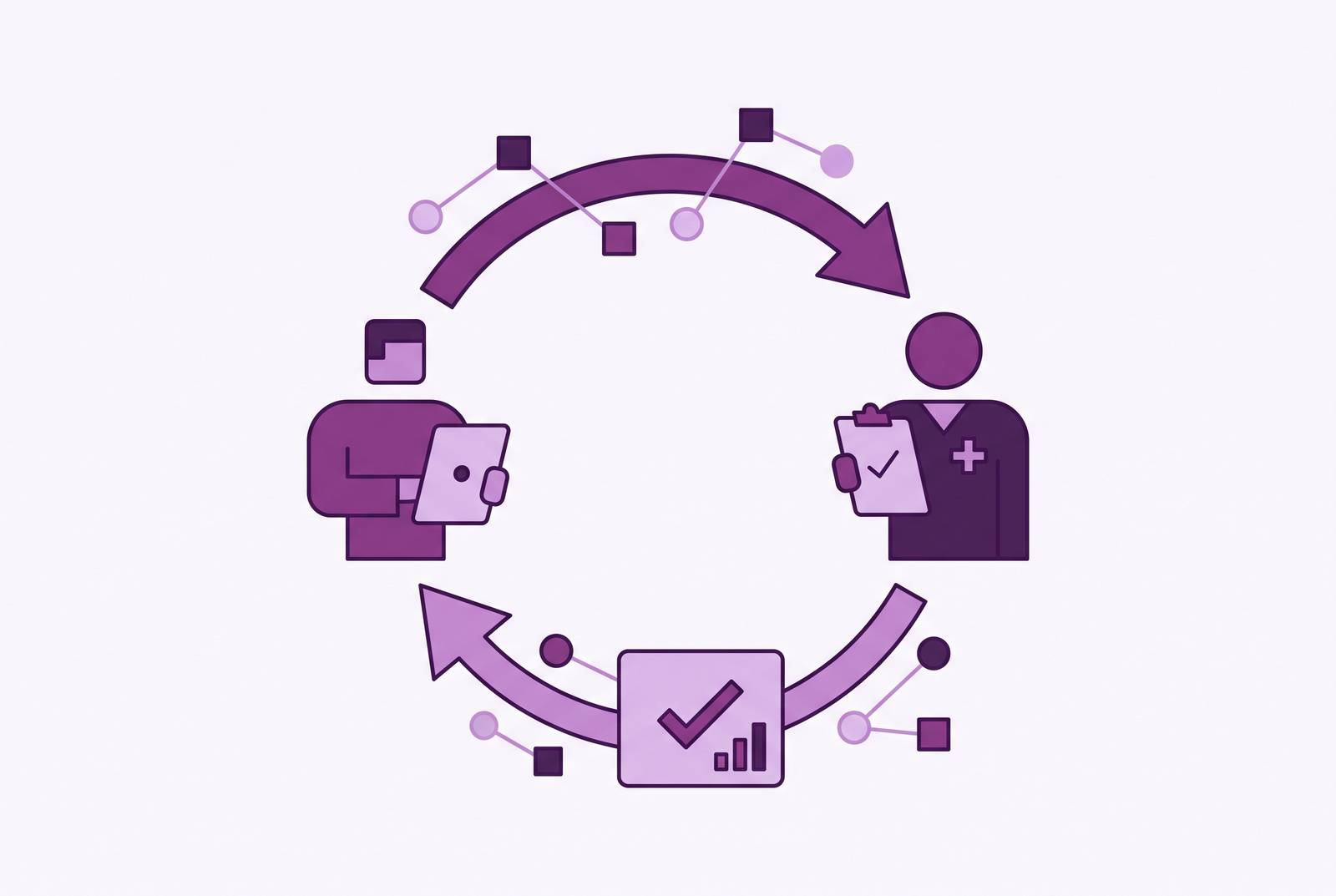 Cover illustration for “Closed-Loop Marketing Systems for Pharma HCP Field Teams”