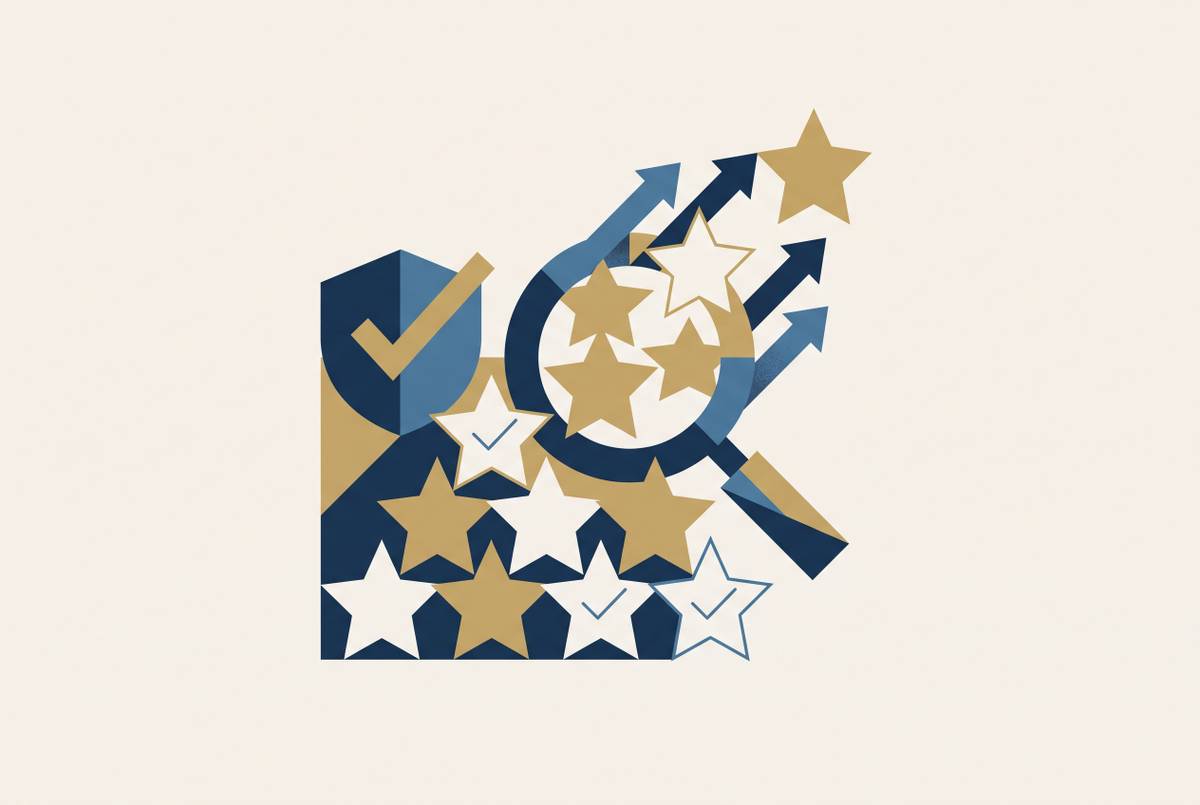 Cover illustration for “Fake Review Removal Process on Amazon and Google”