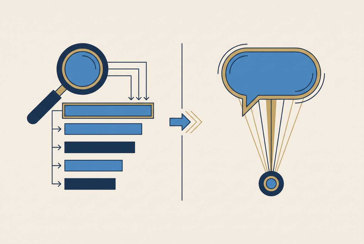 Cover illustration for “Answer Engine Optimization vs Traditional SEO for Brand Content”