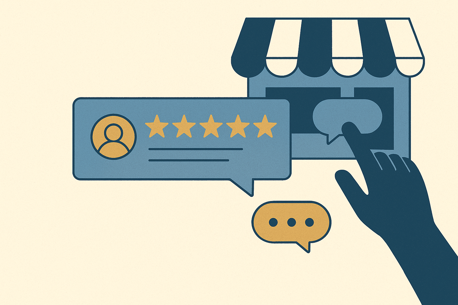 Cover illustration for “Google Business Profile Review Response Strategy for Retail Brands”